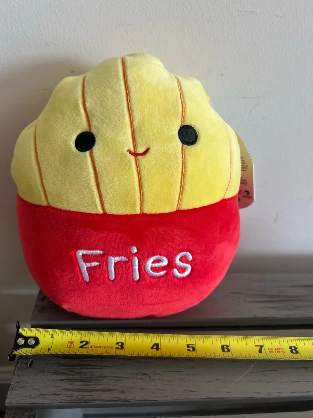 Floyd The French Fries Squishmallows Plush Toy 8” NWT